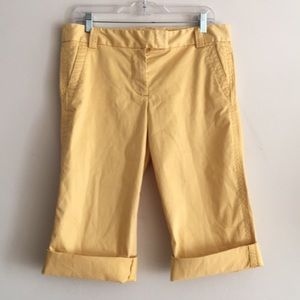 Coral J. Crew Bermuda-length Shorts